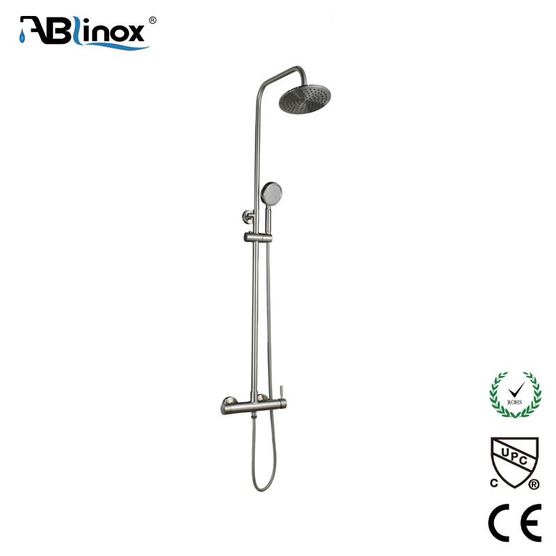 Ablinox Stainless Steel Two Functions Thermostatic Shower Kits