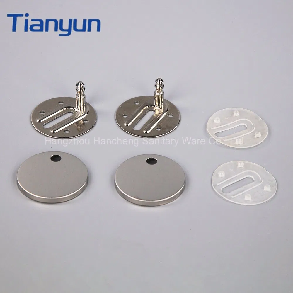 Bathroom Accessories Mounting Fixing Toilet Seat Hinges Parts for Cover Screws Toilet Seat Bolt