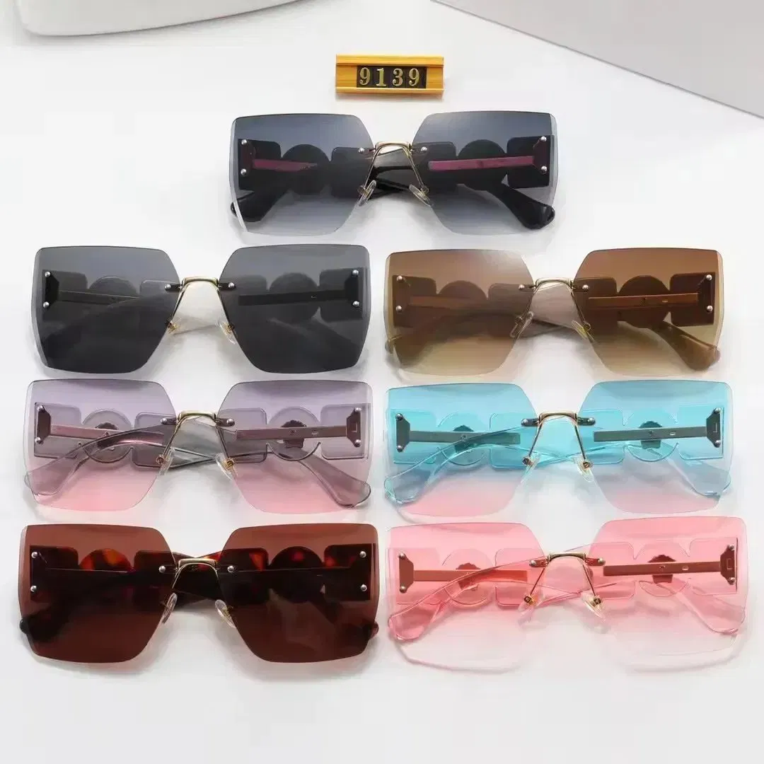 Luxury Brand Shades Hot Sale Fashion Gradient Eyewear Designer Sunglasses with Brand Logo Luxury Glasses - Sunglasses and Designer Glasses Price