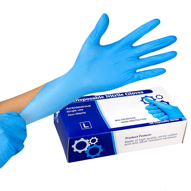 Nitrile Gloves Disposable Hand Gloves in Guangzhou