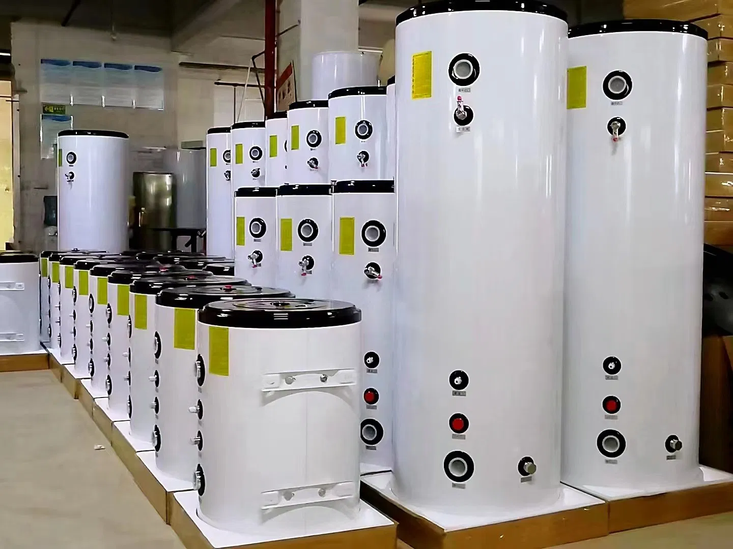 300L Heat Pump Hot Water Tank Without Heat Exchanger Buffer Tank SUS304/316 with CE