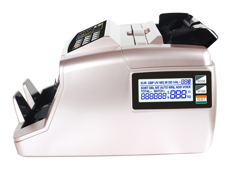Al-7300 Best Selling Counter Bill Money Counting Machine Banknote Multi Currencies Value Counter