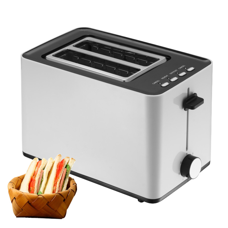Large Wide Slot Toaster Multifunctional Household Toaster