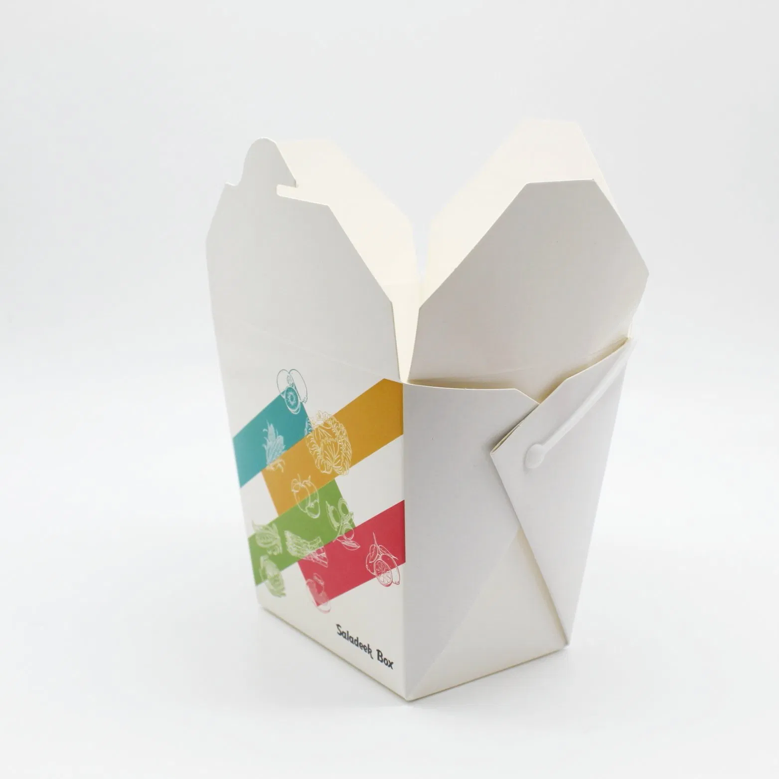 Take Away Disposable Square and Round Noodle Box