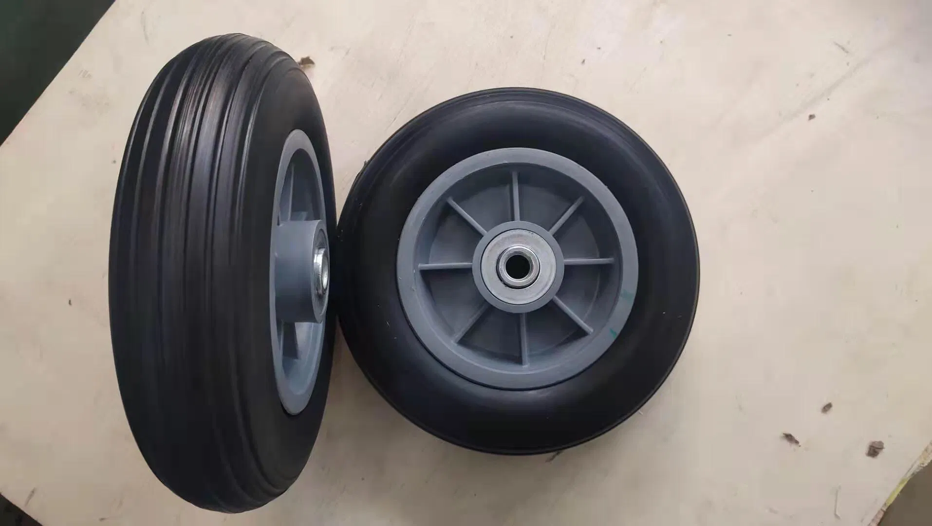 CE Good Public Praise Solid Rubber Wheel (RG904/9'X3')