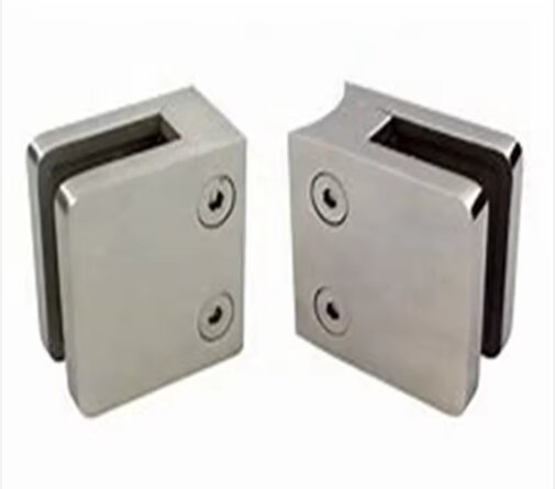 Square Single Glass Clamp for High Quality Frameless Railing Systems