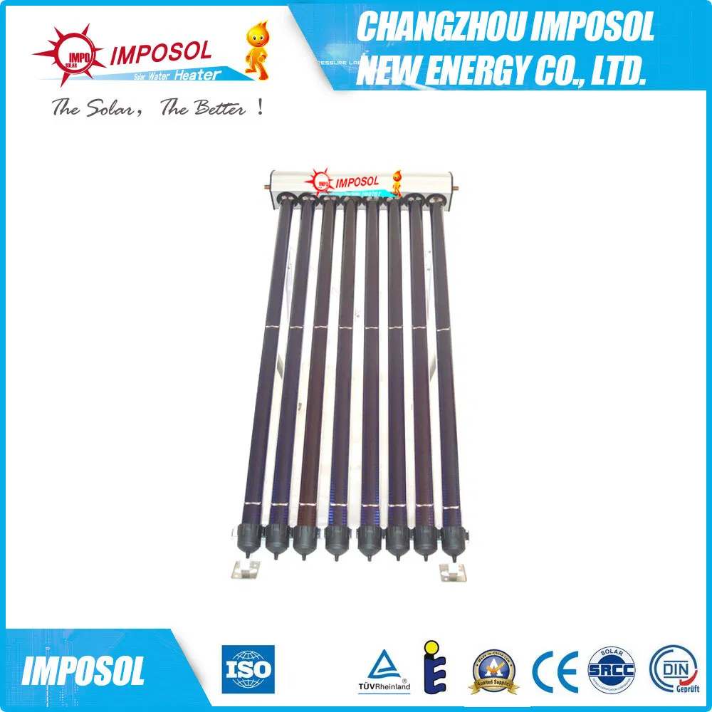 Сплит-система солнечного водонагревателя с вакуумными трубками
