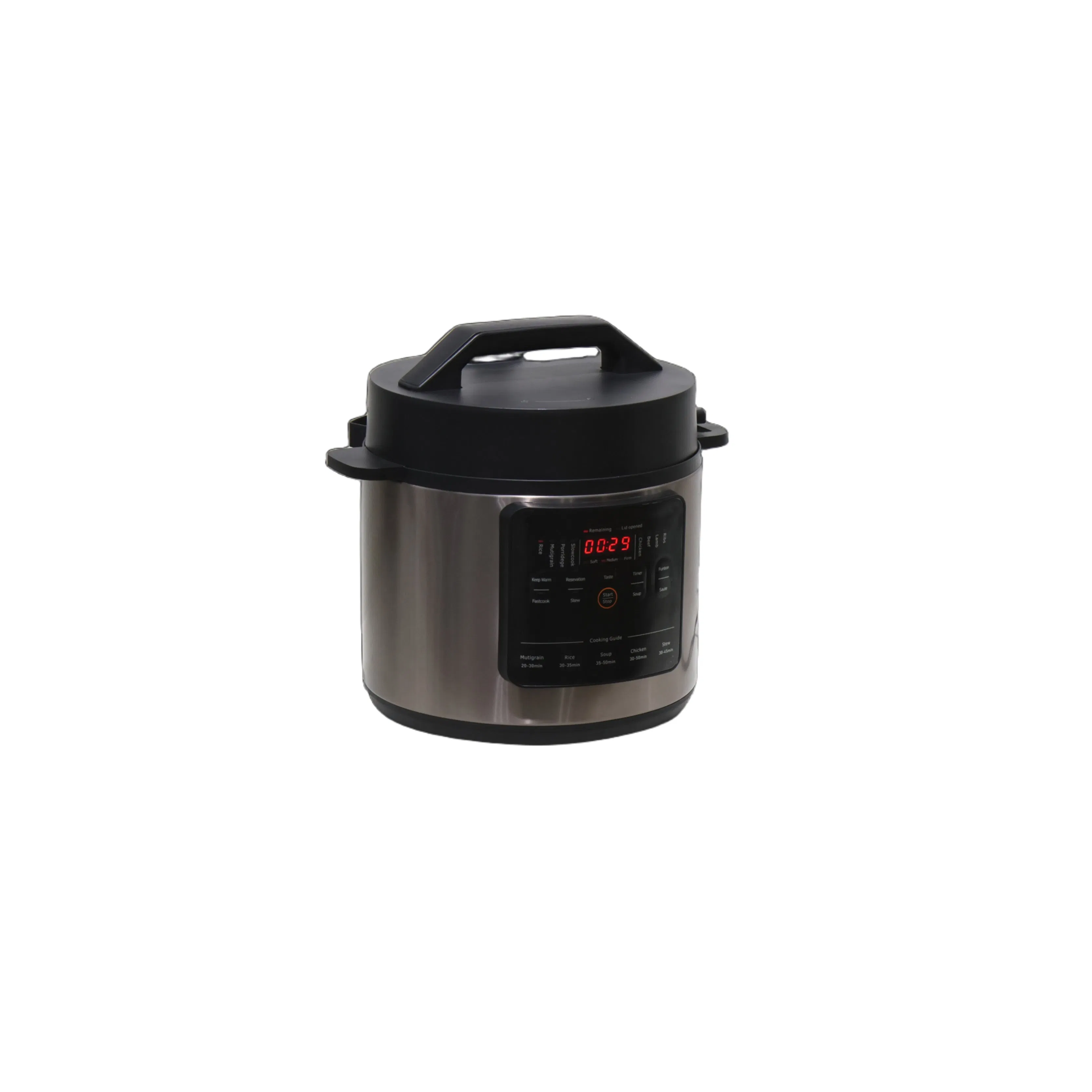 Digital Control Stainless Electric Pressure Cooker with 7+ Safety Features