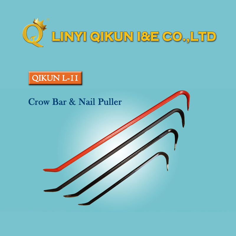 L-07 Drop Forged Nail Puller Cold Chisel Crow Wrecking Bar
