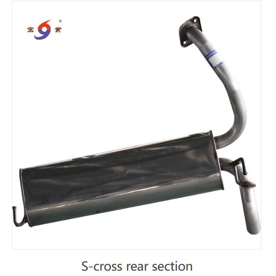 Глушитель выхлопа из нержавеющей стали для Changan