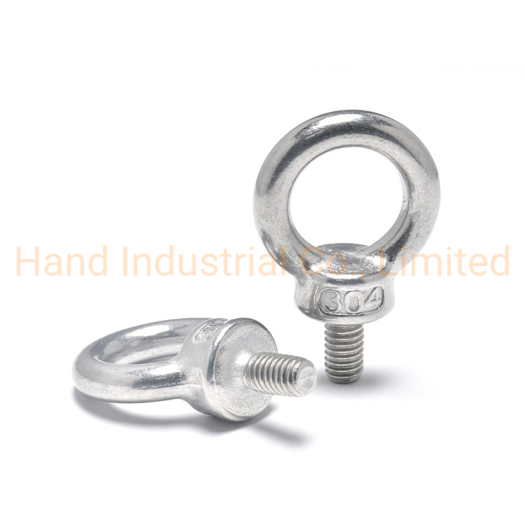 Глаз-болт DIN580 из нержавеющей стали A2/A4 M8-M12