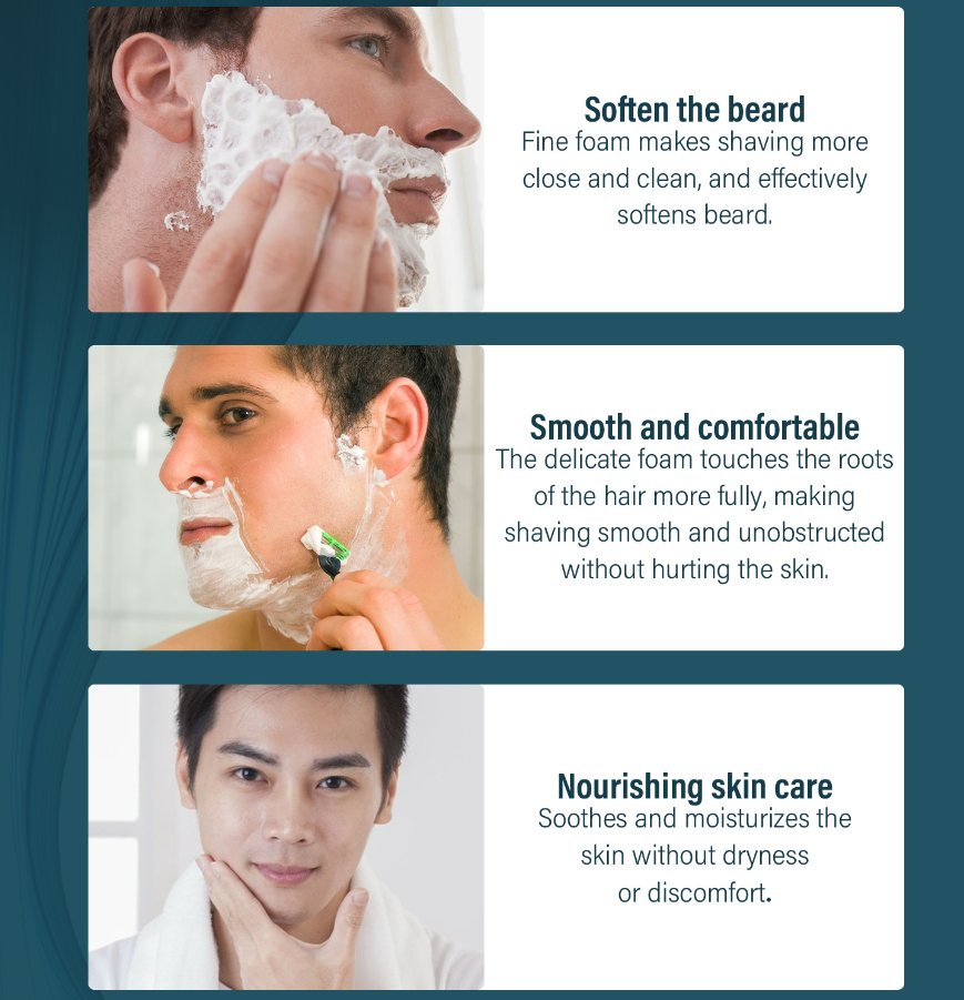 Online Wholesale in Stock Promotion Fresh Scent Clear Shaving Gel with Skin Replenishing Vitamin E and Soothing Aloe Vera Sensitive Skin Moisturizer Shave Gel