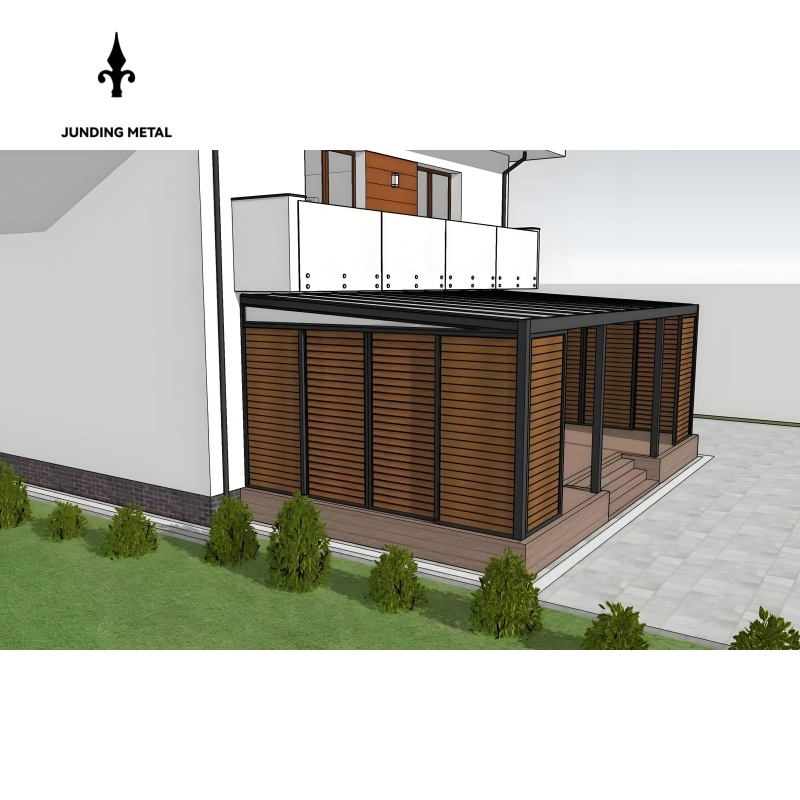 Popular New Products Integrated Glass Sunroom for Modern Living