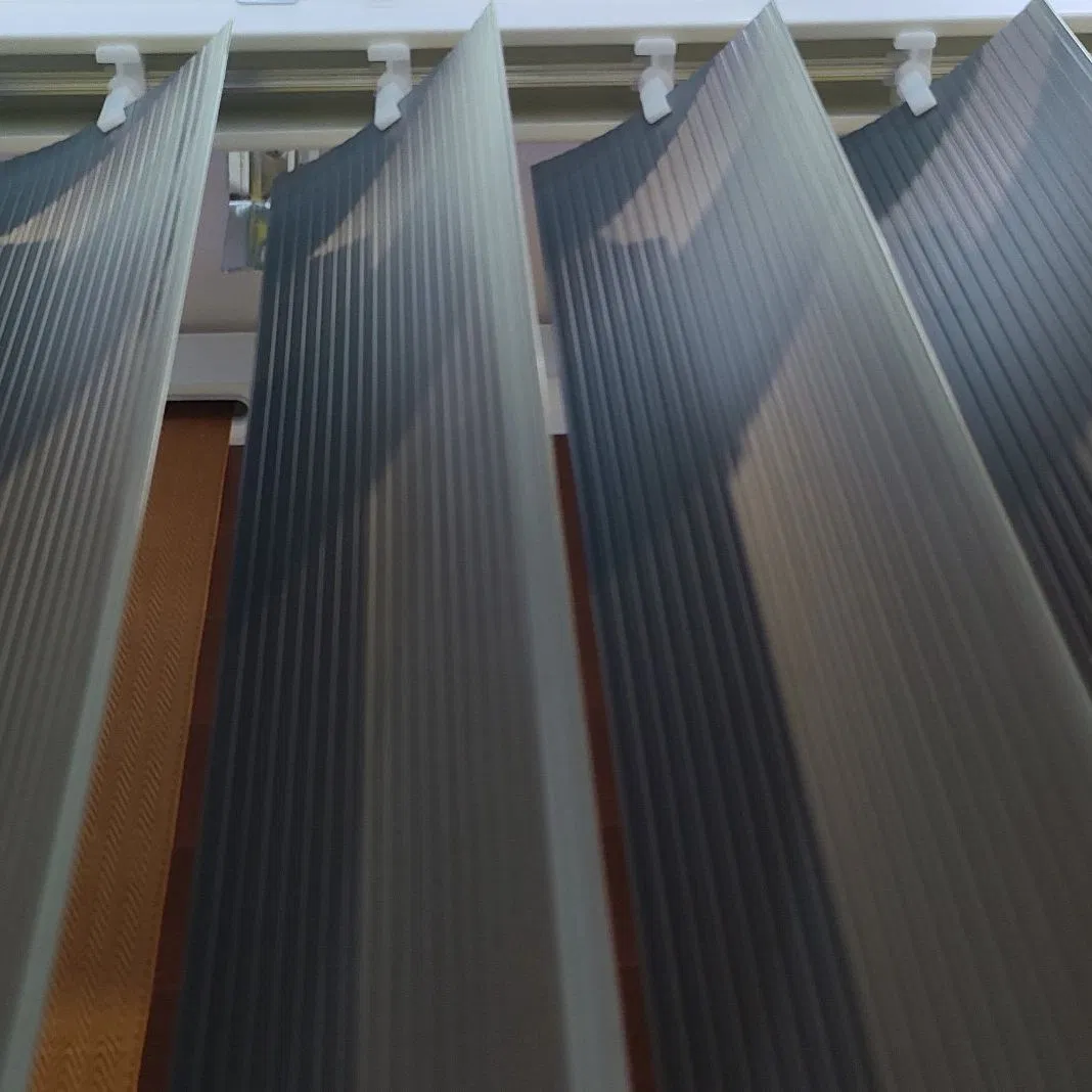 3 1/2 Inches Wholesale PVC Vertical Slats Supply 89mm Arc Slats