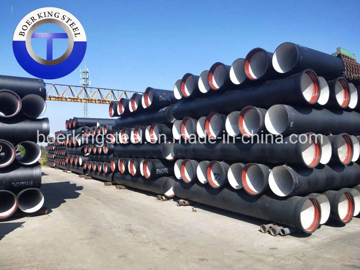 K7 K8 K9 ISO2531/En545 Ductile Cast Iron Pipe for Water Supply