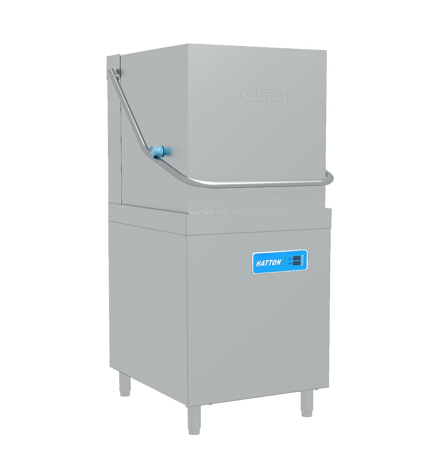 High-Performance Hood Type Commercial Dishwasher with Cleaning Table for Restaurant Cleaning Needs