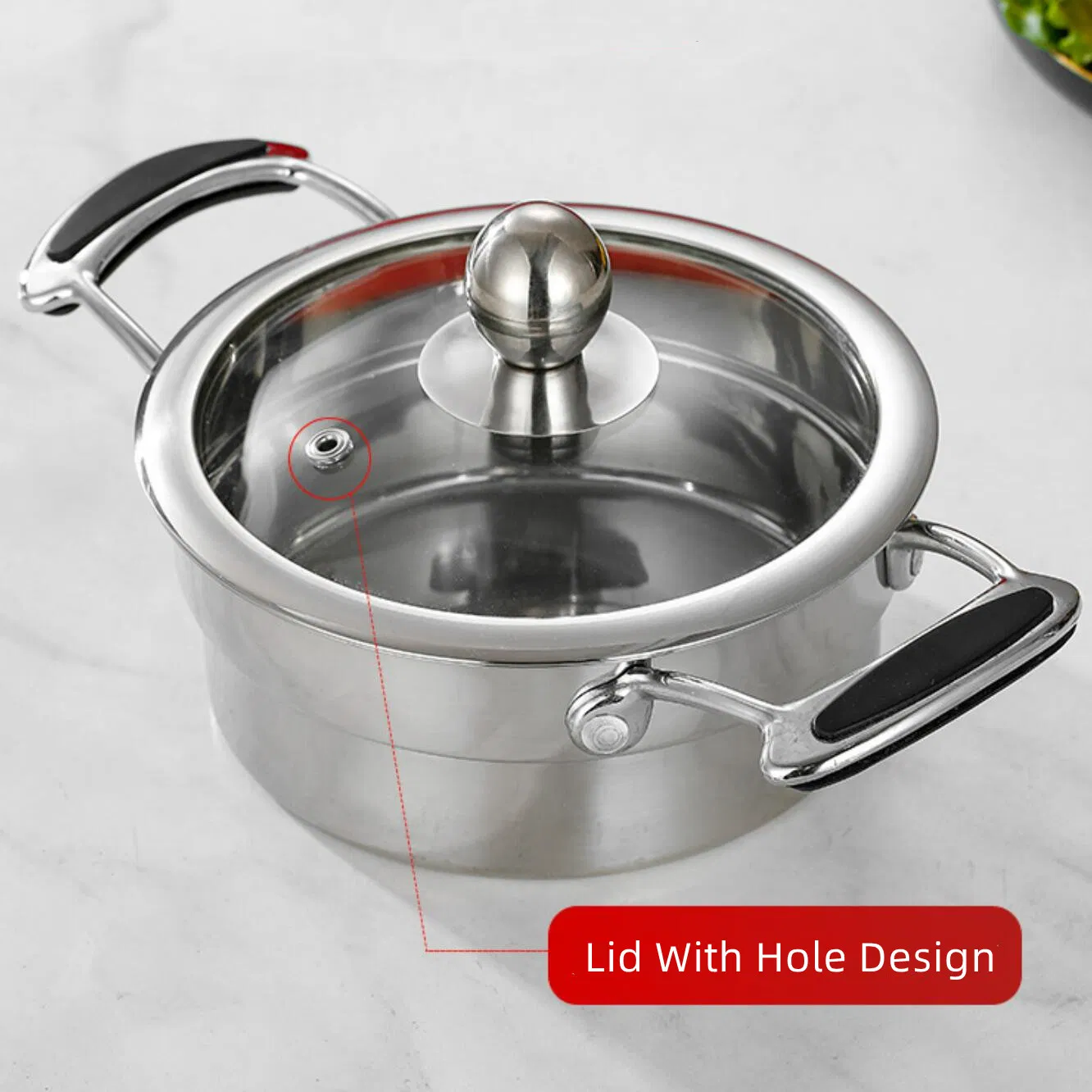 Портативная мини-сковорода из нержавеющей стали