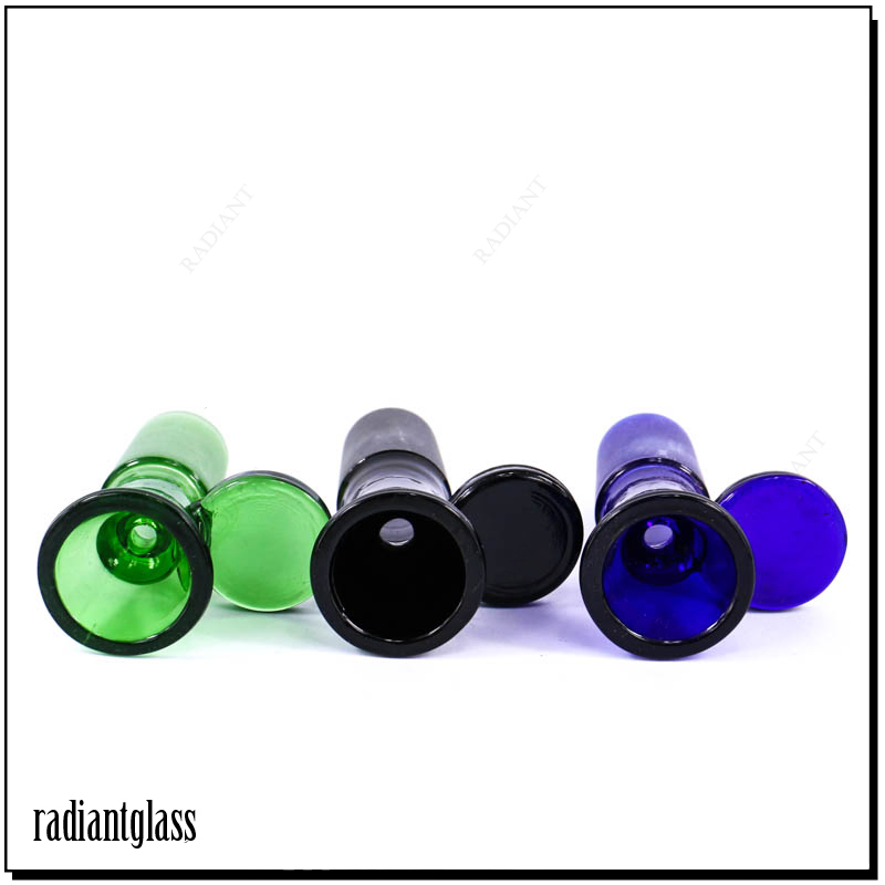 Colored Bowl with Round Piece for Glass Smoking Water Pipe Accessories