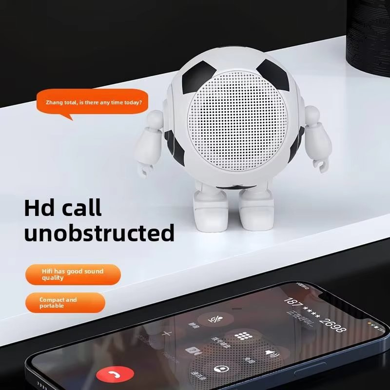 Портативная колонка Anxun Bluetooth с RGB-подсветкой, 3W