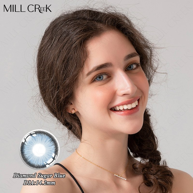 Wholesale OEM Eye Lenses 14.2mm 4 Tone Color Soft Natural Color Contact Lens Permanently Fashion Eye Contact Lenses