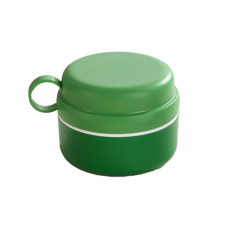 Modern Round Plastic Bento Box for Stylish Lunches