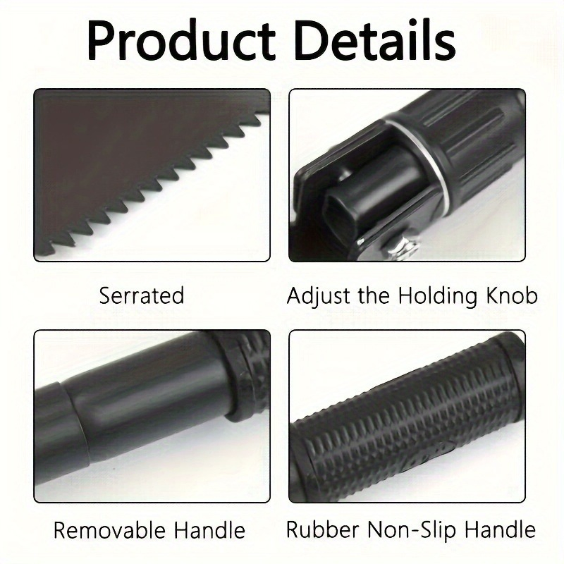 Customized Folding Metal Stable High-Strength Convenient Portable Garden Lawn Shovel