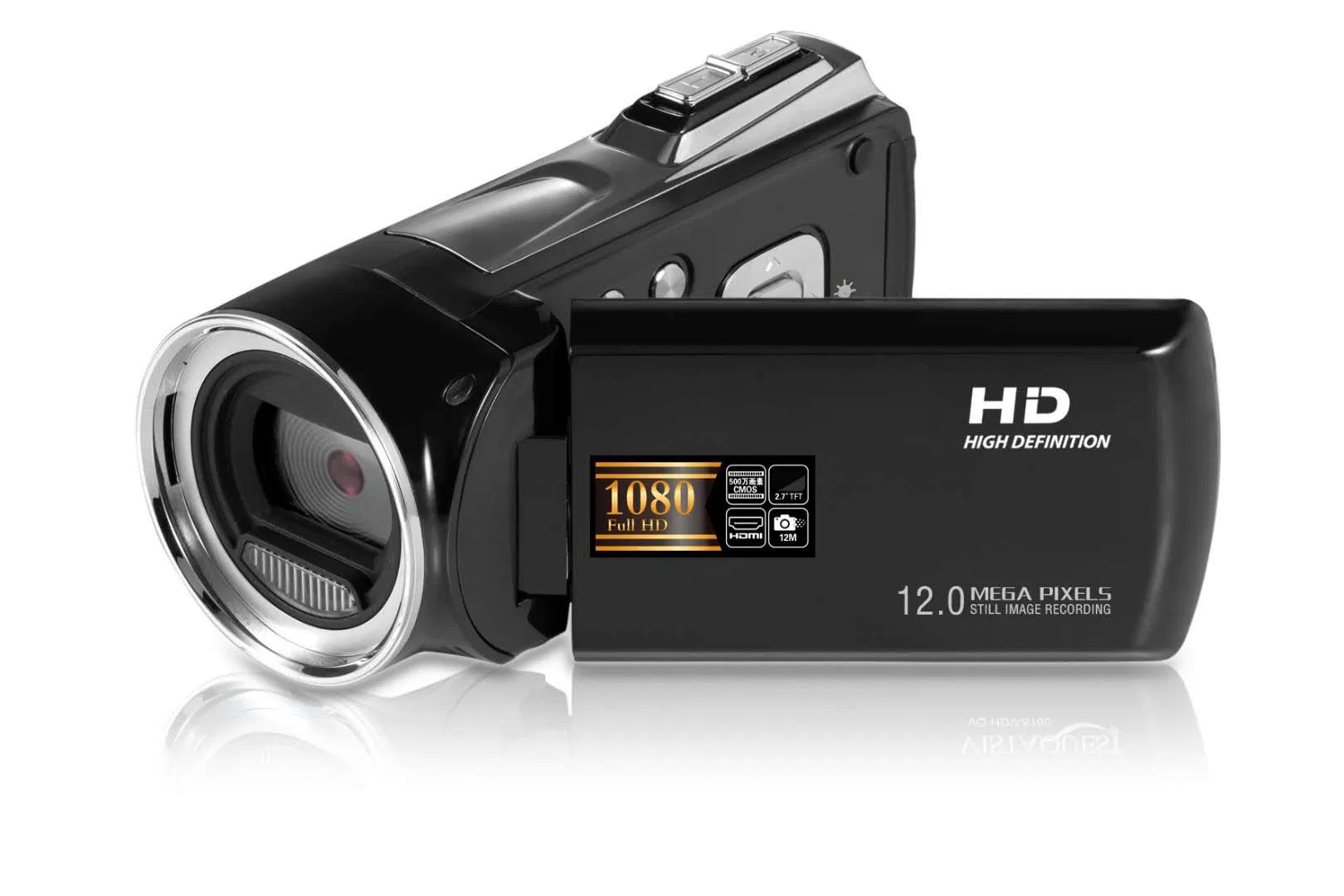 HD720p 16MP Digital Video Camera with 2.4'' Tff Display and 16X Digital Zoom Video Camcorder