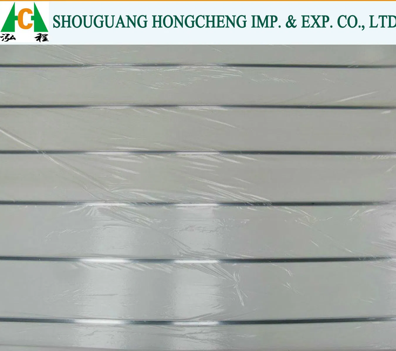 17mm White Melamine Slotted MDF