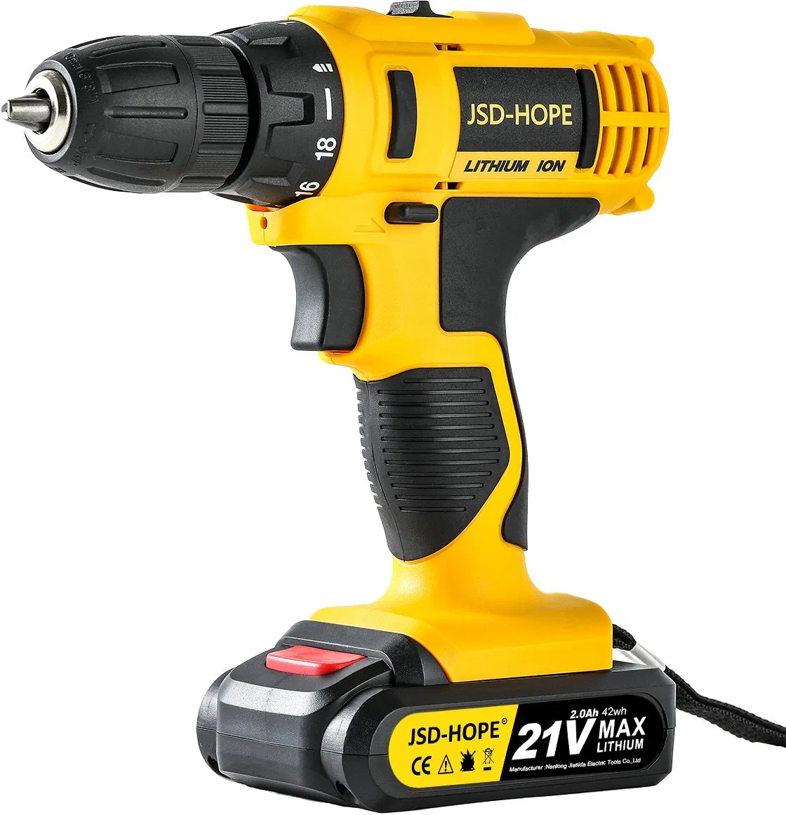 Мини-дрель электрическая 21В с титановым покрытием