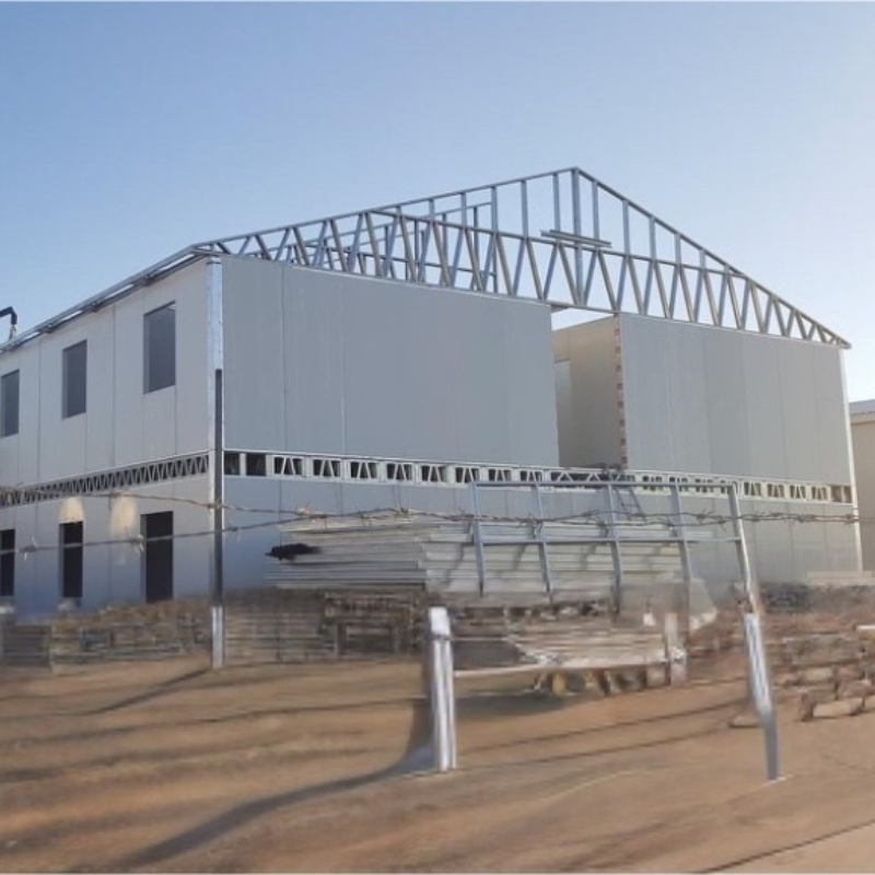 Prefabicated Steel Structure Shed Farm House Metal Building with High Quality
