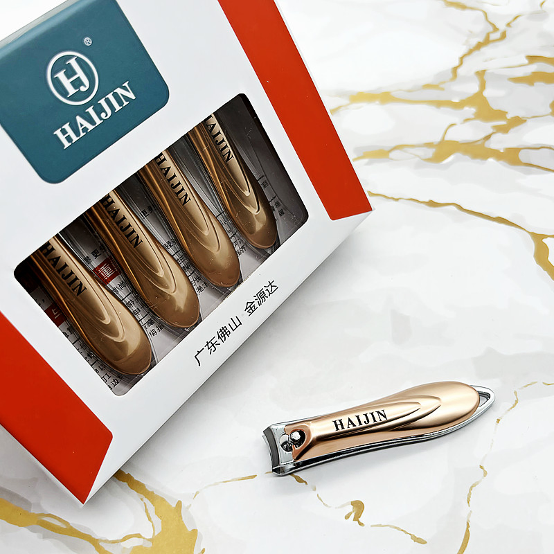 Hj 601t-1 Men′ S Nail Clippers Pedicure Tools Large Flat Edge Sharp Home Nail Cutter Wholesale
