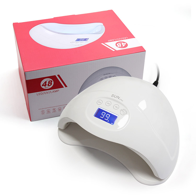 Professional Nail Lamp Manicure Dryer Machine 48W LED Light for Toenails Fingernails