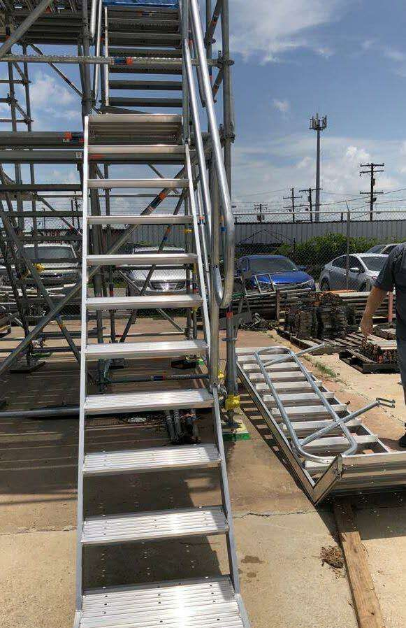 Scaffolding Aluminum Staircase Steel Stairways