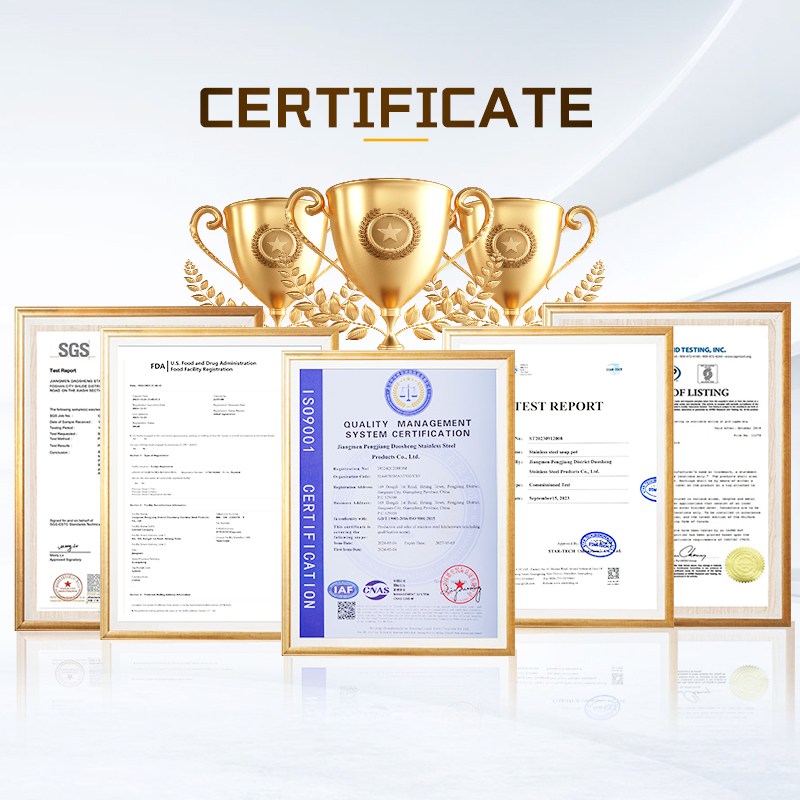 Daosheng OEM ODM Large Stainless Steel Concave Convex Tortilla Mexico Taco Frying Pan