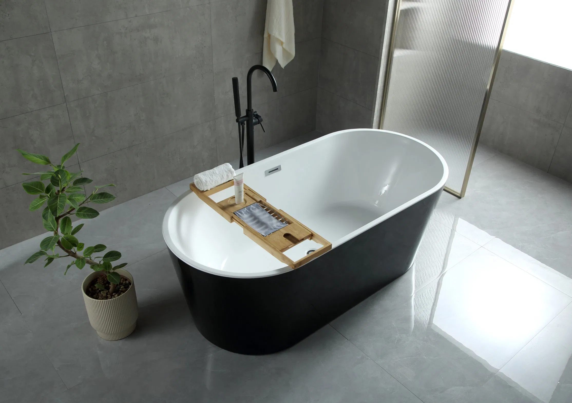 Угловая акриловая ванна DMAN ART8201wb