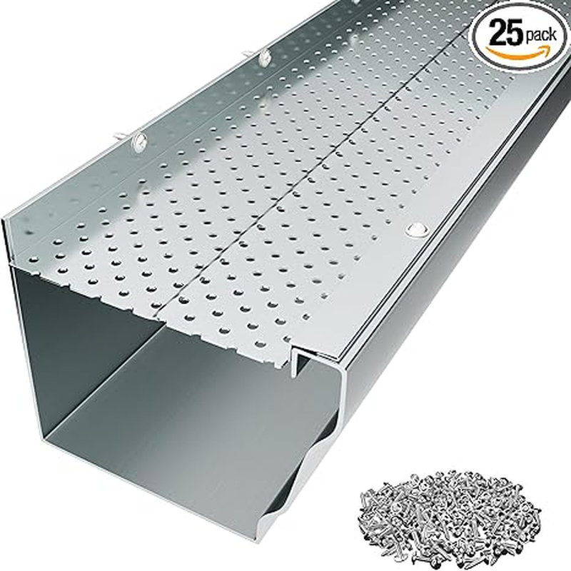 Heavy Duty Mesh Gutter Guard for Industrial Roof Systems Roof Drainage Protection