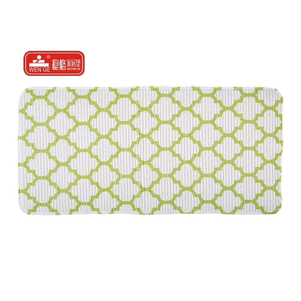 Factory Supply Custom Color or Size Non-Slip Bathtub Soft Bathroom SPA Bath Mat with Strong Suction Cups