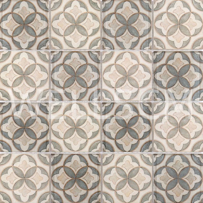 Стеклянная мозаика квадратная для стен и пола