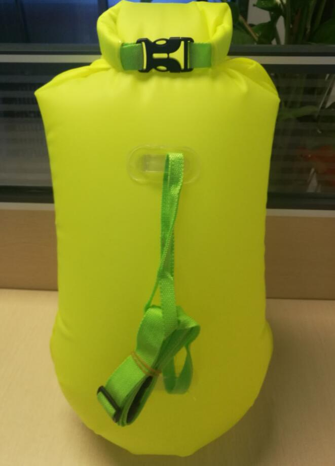 Triathlon Training Essential: Safety Float and Dry Bag