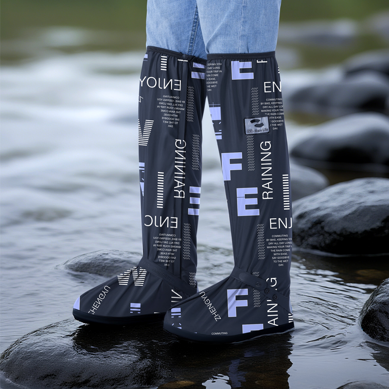 Hot PVC Multicolor Lightweight High Quality Waterproof Cover Soft Rain Shoe Rainboots