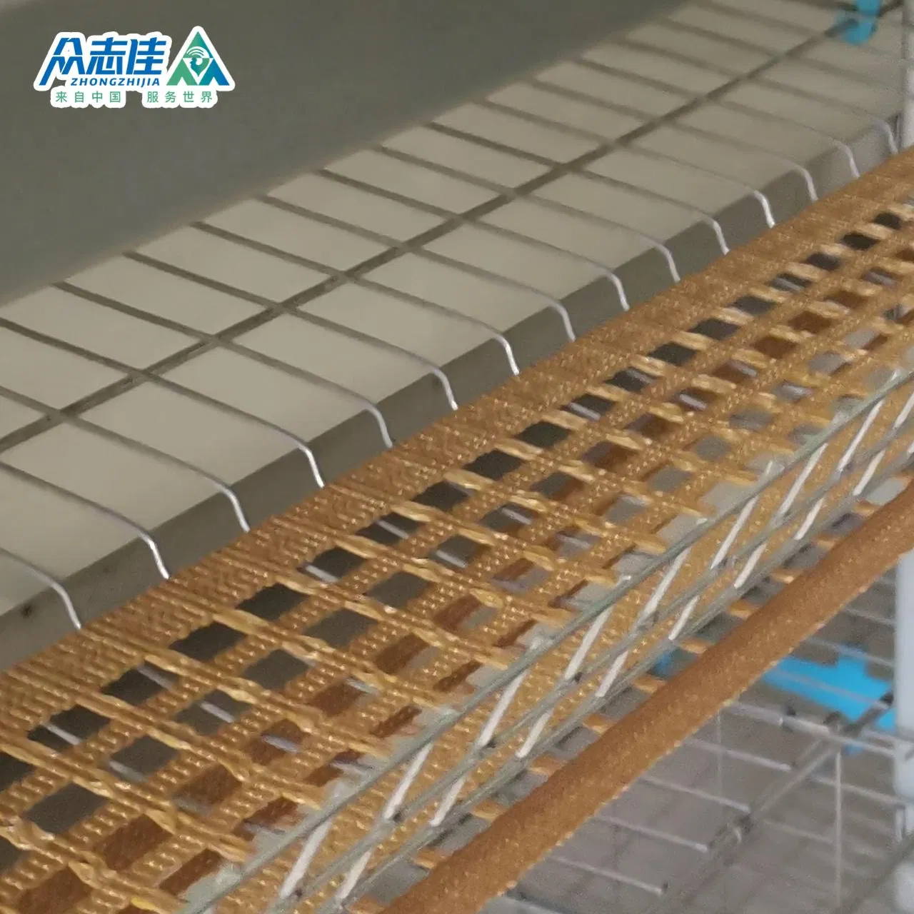 Многоярусная клеточная батарея для птицеводства H-образная