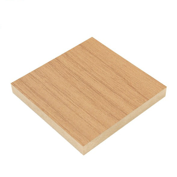 Made in China 18mm / 12mm / 9 mm Thickness E1 Glue 1220 * 2440 mm Customized Colour Melamine Plain MDF for Decoration