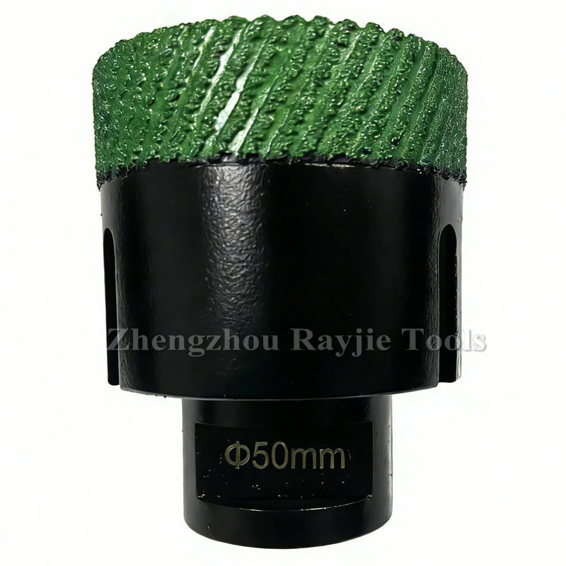 Popular Matrix M14 Diamond Hole Saw Drilling Bit Vacuum Brazed Diamond Core Bit Tiles Diamond Crowns for Porcelain Tiles