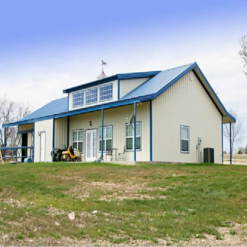Prefabricated Steel Structure Farm House Building Engineering and Contracting (KXD-SSB1401)