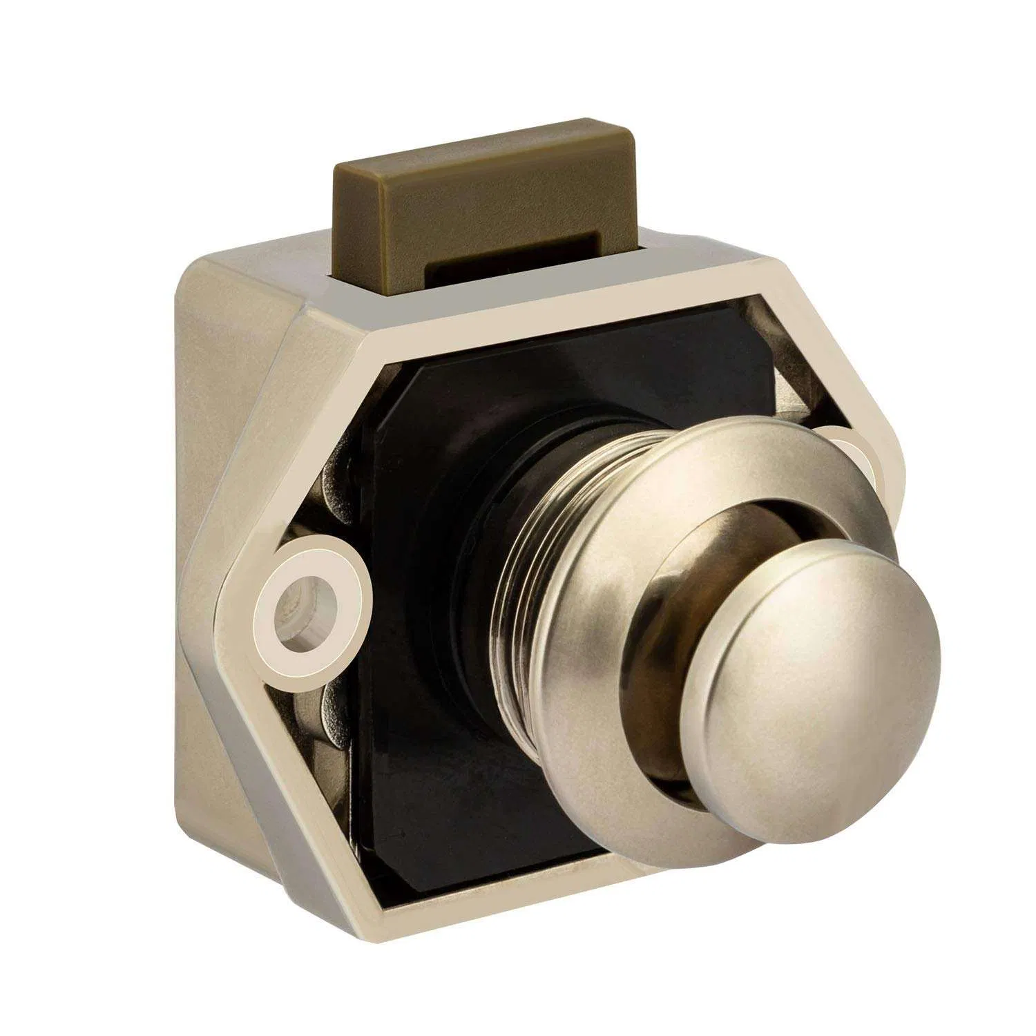 RV Camper Cabinet Cupboard Mini Push Yachat Boat Motorhome Caravan Button RV Lock