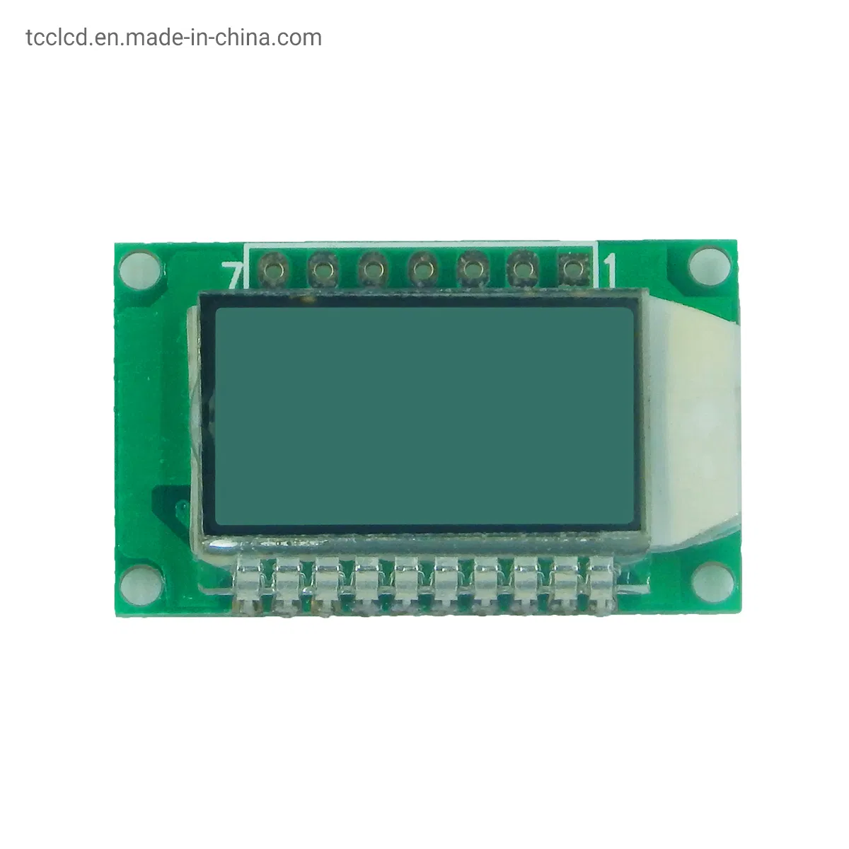 Модуль LCD дисплей 7-сегментный, синяя подсветка