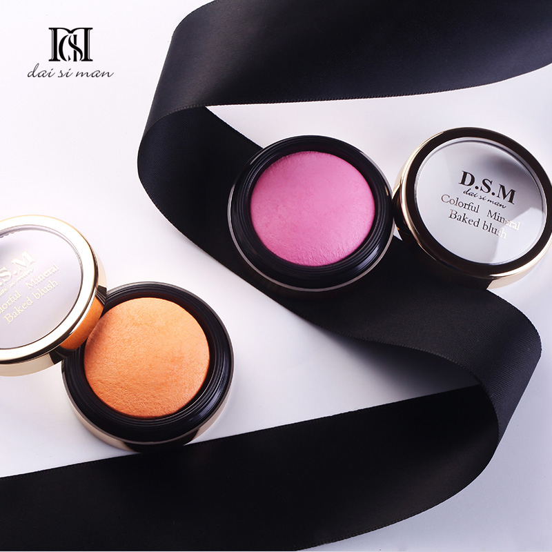 Dsm 3 Colors Makeup Colorful Mineral Baked Blush