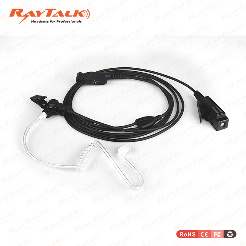 Скрытый акустический наушник 2-wire для раций Icom