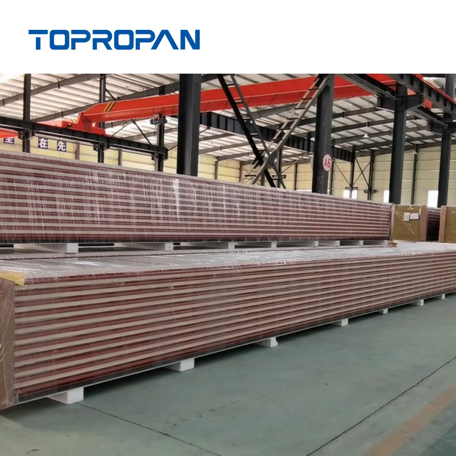 Rockwool PU Wall Sandwich Panel for Workshop Durable CE Standard 50/60/80/120mm