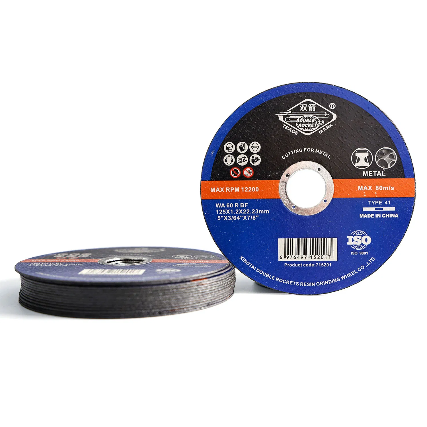 Отрезные круги 125x1.2 мм для металла и стали